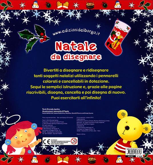 Natale da disegnare. Con gadget - Brenda Apsley - 4