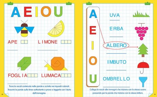 Gioco e imparo con le lettere e i numeri. 4-6 anni - Roberta Fanti - 4