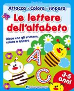 Le lettere dell'alfabeto. Con adesivi. Ediz. a colori