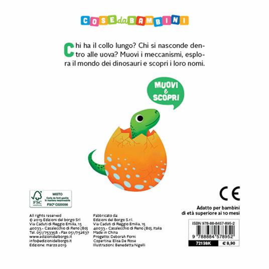 I dinosauri. Muovi e scopri. Ediz. a colori - Deborah Forni - 2