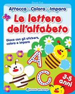 Le lettere dell'alfabeto. Con adesivi. Ediz. illustrata