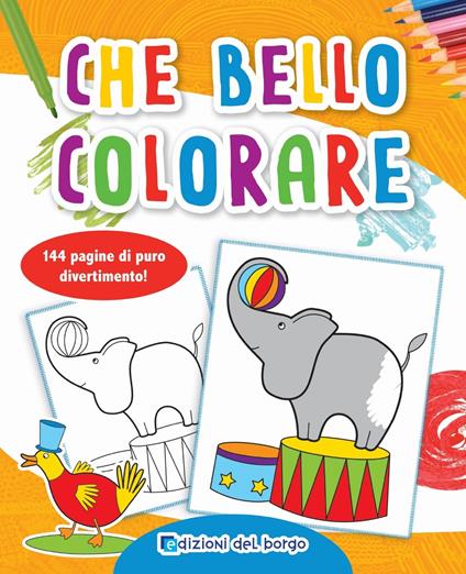 Che bello colorare - copertina