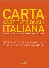 Carta Costituzionali italiana. (Donada in Roma su 27 de mesi de idas de su 1947) - copertina