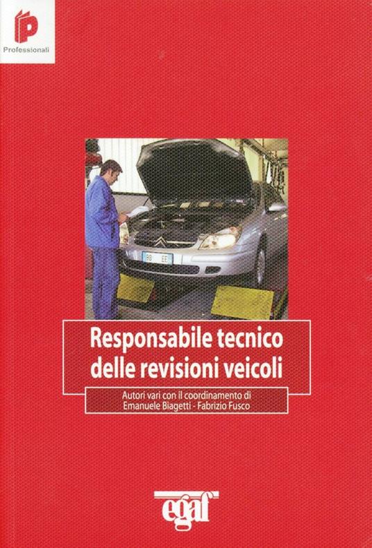 Responsabile tecnico delle revisioni veicoli - copertina