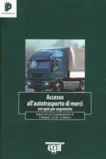 Accesso all'autotrasporto di merci con quiz per argomento