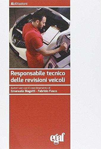 Responsabile tecnico delle revisioni veicoli - copertina