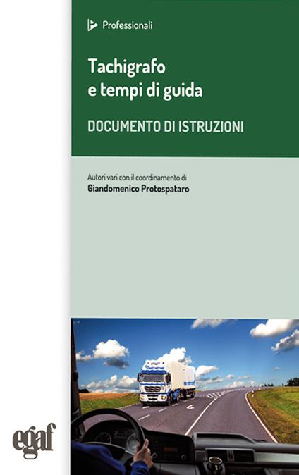 Tachigrafo e tempi di guida. Documento di istruzioni - copertina