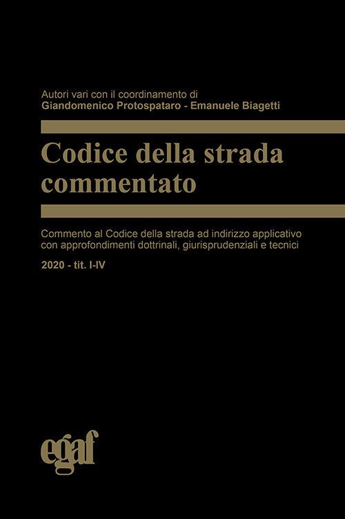 Codice della strada commentato - copertina