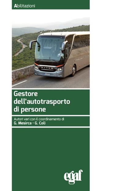 Gestore dell'autotrasporto di persone - copertina