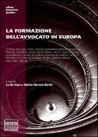 La formazione dell'avvocato in Europa - copertina