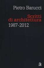 Scritti di architettura 1987-2012