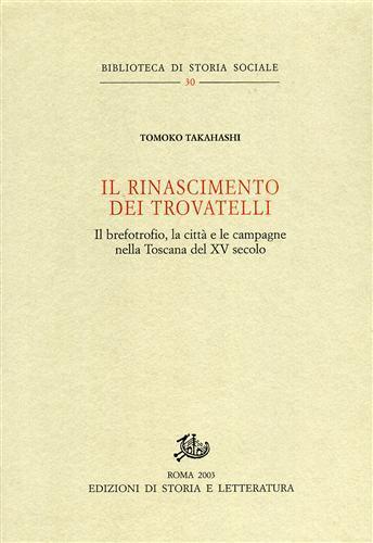 Rinascimento dei trovatelli - Tomoko Takahashi - copertina