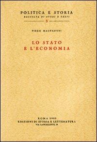 Lo Stato e l'economia - Piero Malvestiti - copertina