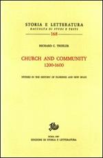 Church and community (1200-1600). Studies in the history of Florence and New Spain