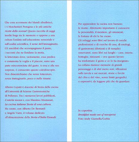 Il boccone immaginario. Saggi di storia e letteratura gastronomica - Alberto Capatti - 2