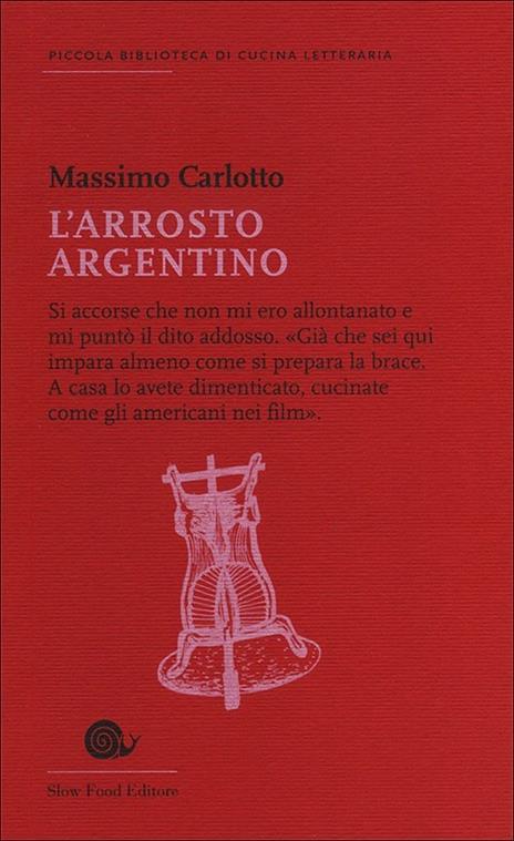 L' arrosto argentino - Massimo Carlotto - copertina