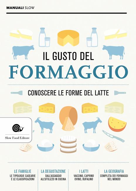 Il gusto del formaggio. Conoscere le forme del latte - copertina