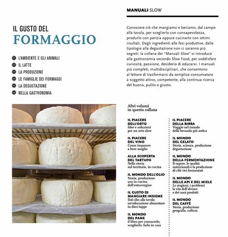 Il gusto del formaggio. Conoscere le forme del latte - 3