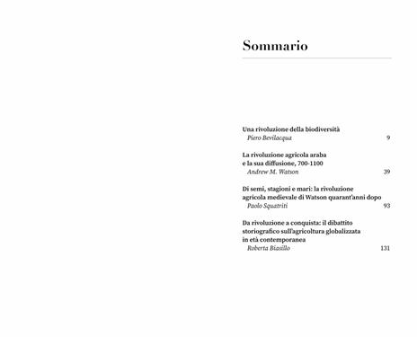 La rivoluzione agricola araba. Tra Settecento e Millecento, alle radici di ciò che mangiamo oggi - Andrew M. Watson - 5