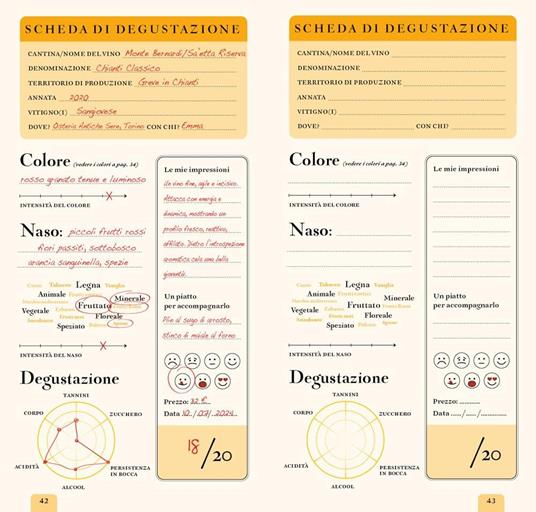 Le carte del vino. Taccuino del degustatore. 200 pagine per non perdere mai una goccia delle tue scoperte - Jules Gaubert-Turpin,Adrien Grant Smith Bianchi - 2