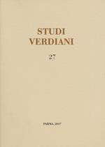 Studi verdiani. Vol. 27