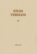 Studi verdiani. Vol. 28