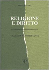 Religione e diritto. Una prospettiva protestante - Renzo Bertalot - copertina