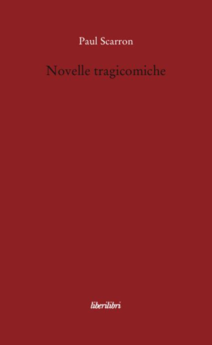 Novelle tragicomiche - Paul Scarron - copertina