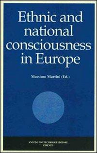 Ethnic and national consciousness in Europe - Massimo Martini - copertina