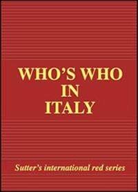 Who's who in Italy 2012 edition - copertina