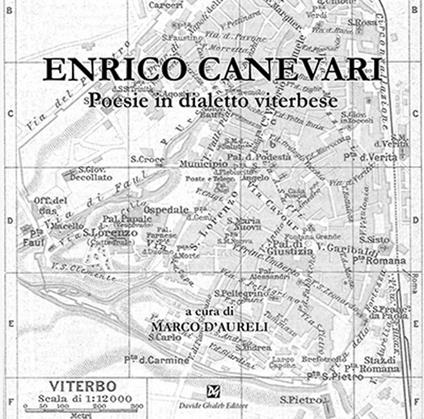 Poesie in dialetto viterbese - Enrico Canevari - copertina