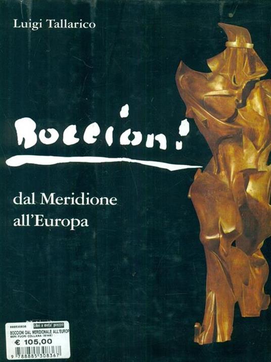 Boccioni dal meridione all'Europa - Luigi Tallarico - copertina