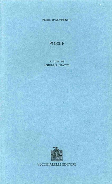 Poesie - Peire D'Alvernhe - copertina