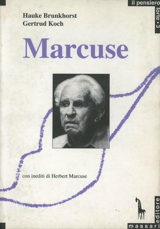 Marcuse - Hauke Brunkhorst,Gertrud Koch - copertina