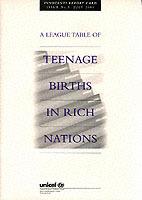 League table of teenage births in rich nations