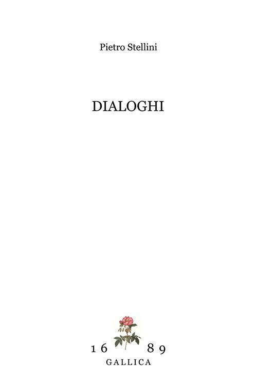 Dialoghi - Pietro Stellini - copertina