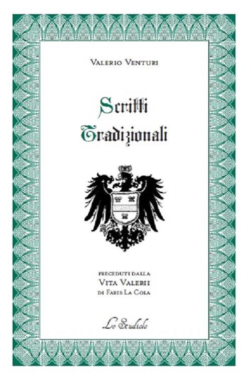 Scritti tradizionali - Valerio Venturi - copertina