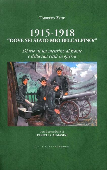 1915-1918. «Dove sei stato mio bell'alpino?» Diario di un mestrino al fronte e della sua città in guerra - Umberto Zane - copertina