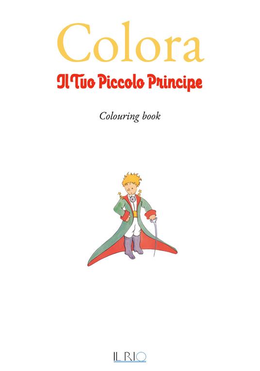 Colora il tuo Piccolo Principe - copertina