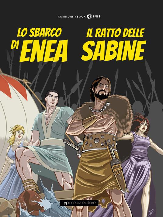 Lo sbarco di Enea e il ratto delle Sabine - copertina