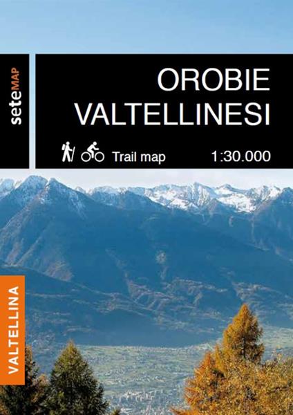 Orobie valtellinesi dalla Val Belviso alla Val Tartano. Cartografia escursionistica in scala 1:25.000 delle Orobie Valtellinesi dalla Val Belviso alla Val Tartano - copertina