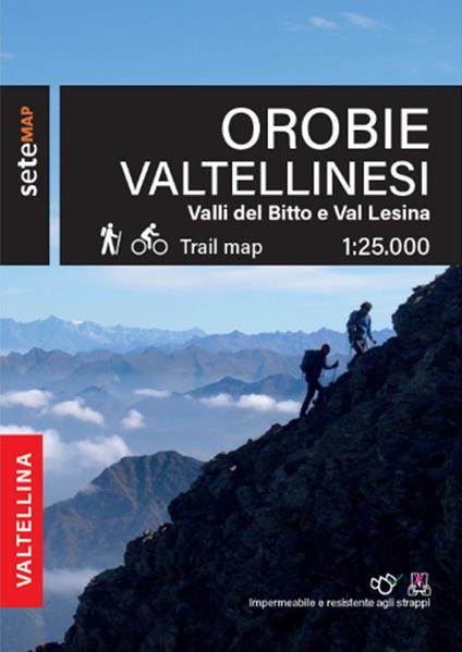 Orobie valtellinesi. Valli del Bitto, Val Gerola e Val Lesina - copertina