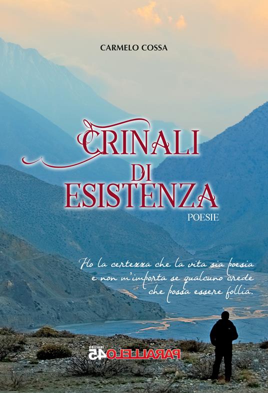 Crinali di esistenza - Carmelo Cossa - copertina