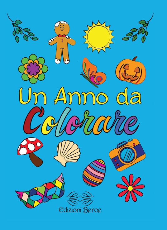 Un anno da colorare. Ediz. illustrata - Renato Costa - copertina