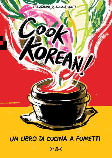 Cook Korean! Un libro di cucina a fumetti - Robin Ha - copertina