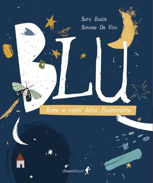 Blu Rime e canti della buonanotte - Sara Basile,Simone De Vita - copertina