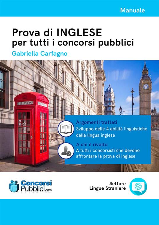 Manuale di inglese per concorsi pubblici