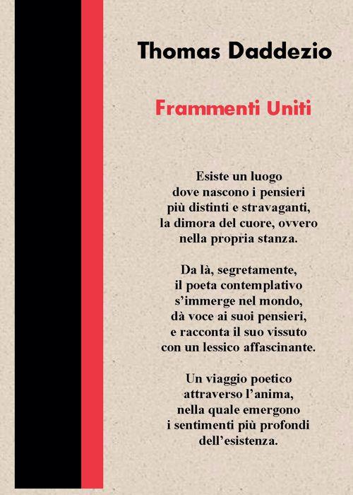 Frammenti uniti - Thomas Daddezio - copertina