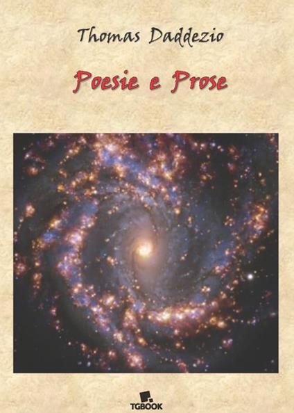 Poesie e prose - Thomas Daddezio - copertina