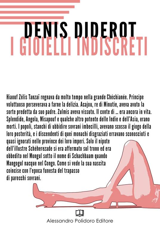 I gioielli indiscreti - Denis Diderot - Libro - Alessandro Polidoro Editore  - | IBS